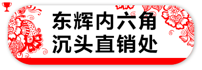 东辉内六角 沉头直销处